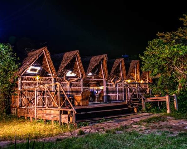 Elephant lodge Amboseli