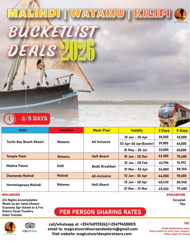 MALINDI WATAMU & KILIFI