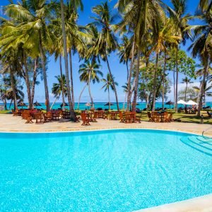 Beach Relaxation In Diani